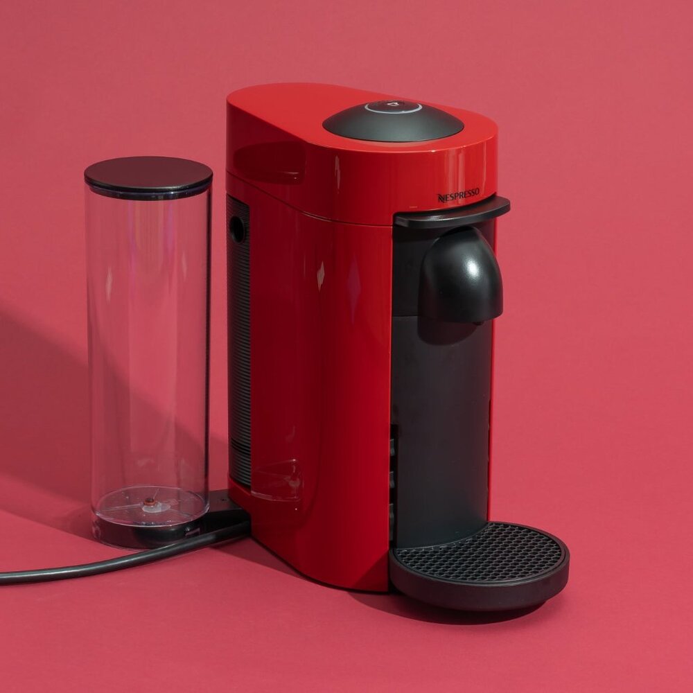 Nespresso VertuoPlus Coffee Machine in Red